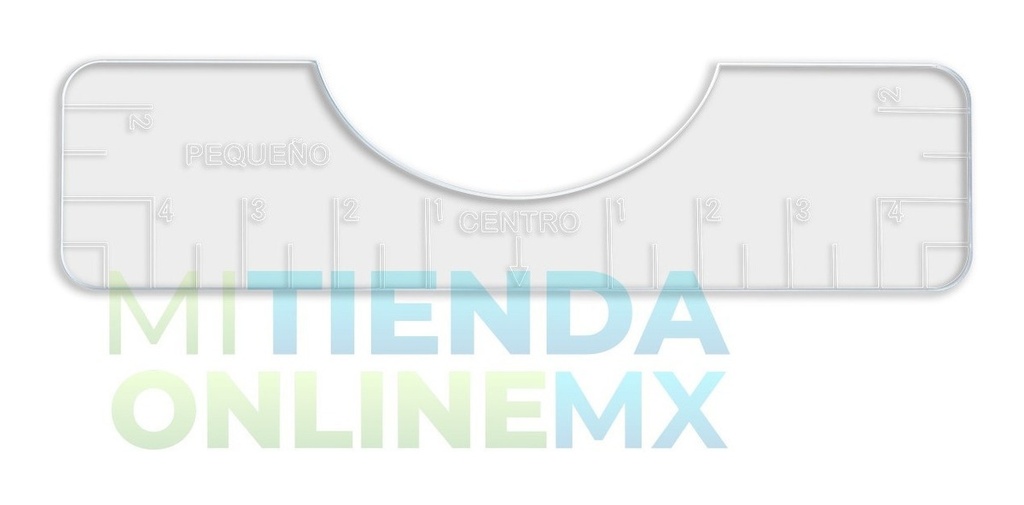 Kit Regla Colocación Costura Camisa Manualidades Acrilico