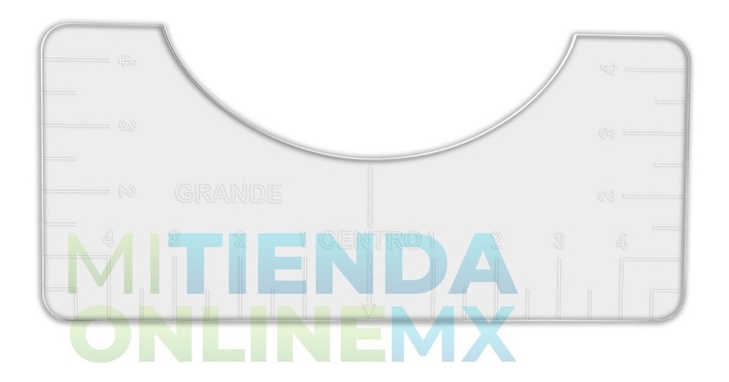 Kit Regla Colocación Costura Camisa Manualidades Acrilico