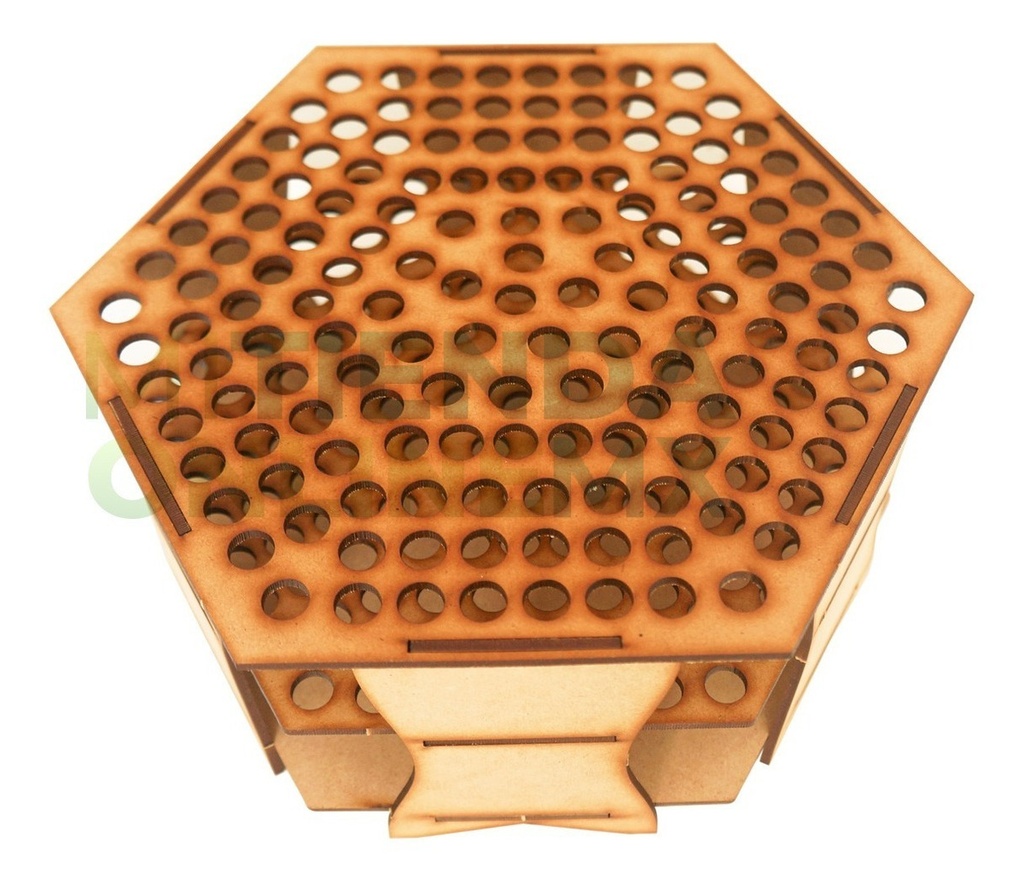 Porta Plumones De Mdf Para 150 Crayola Super Tips