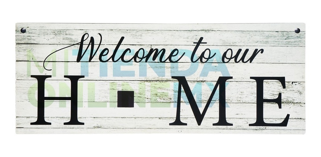 Letrero Home Estacional Decoración Hogar