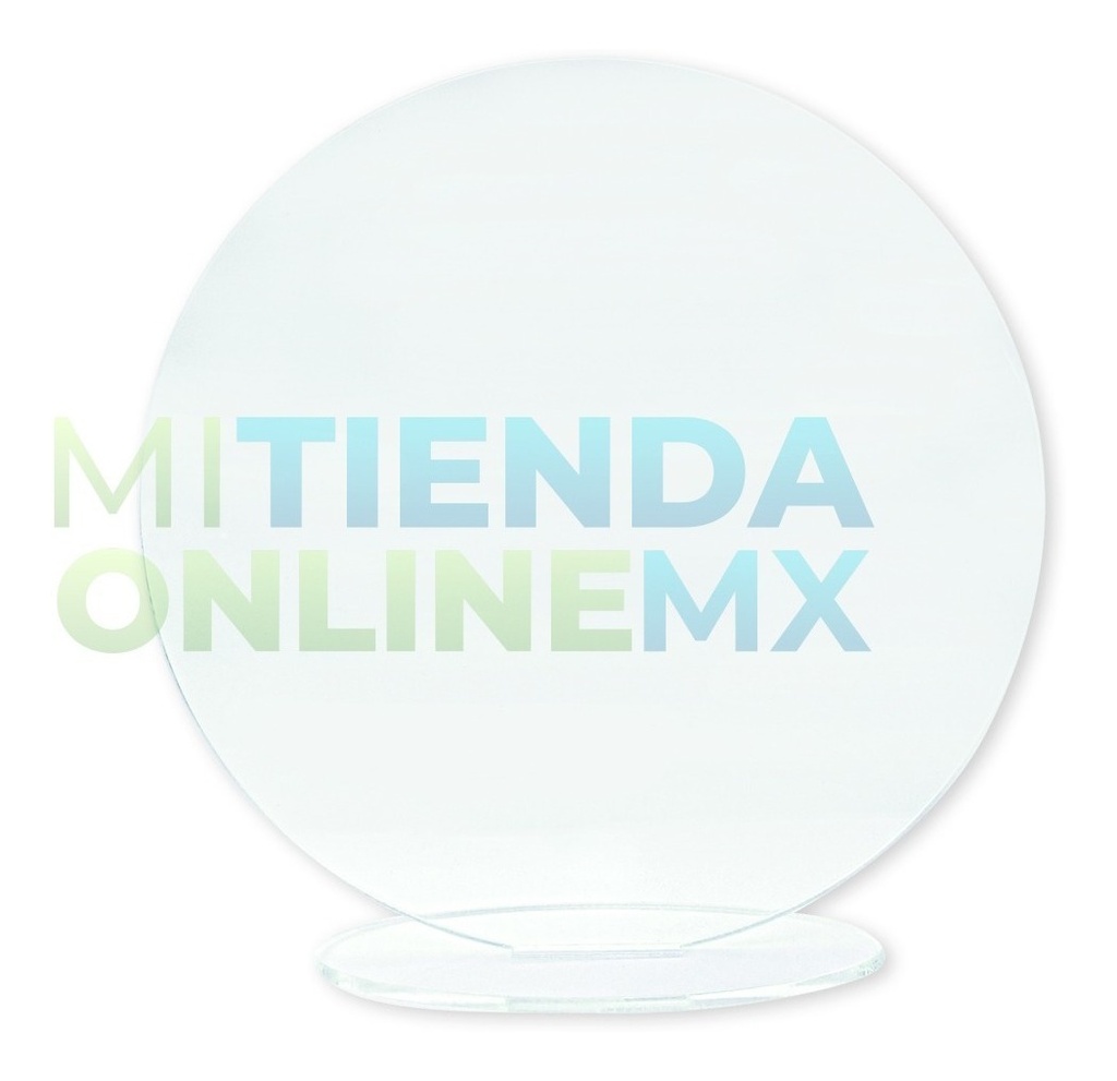 Circulo Con Base Decoración Centro De Mesa Acrilico 3mm