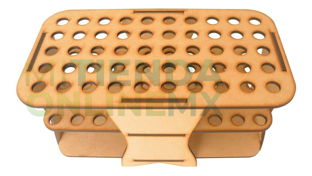 Porta Plumones De Mdf Para 50 Crayola Super Tips