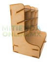 Organizador Escritorio Cajonera Lapices Arte Mdf 3mm