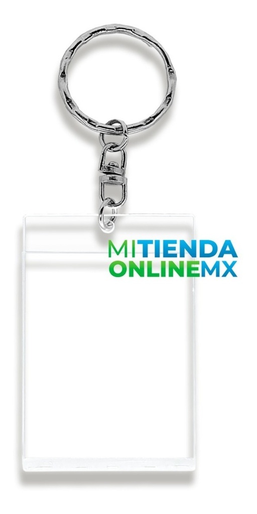 Llavero De Acrílico 2mm, 5x4 Cm, Pack De 50