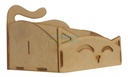 Organizador Escritorio Gatito Mdf 3mm