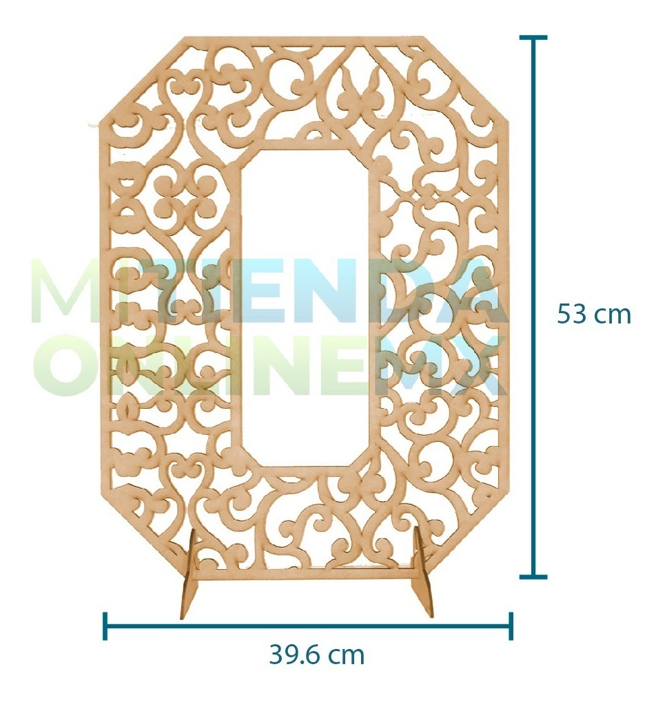 Letrero Love San Valentin Mdf Corte Laser 50 Cm 3mm