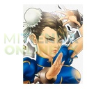 Cuadro Chun Li Street Fighter Anime Mdf 6 Mm - Mediano
