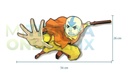 Cuadro Anime Aang Avatar Mdf 6mm - Mediano
