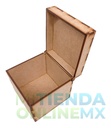Caja Mdf 9 X 9 X 8 Baul  Recuerdito Alhajero