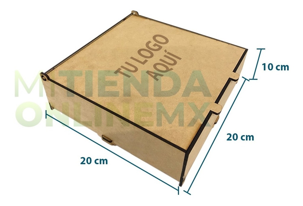 Caja Box Alhajero Mdf - Personalizada