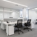 Mampara Protectora Para Escritorio Separador 85 Cm X 65 Cm