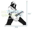 Cuadro Decorativo Slash Guns N Roses - Mdf 6mm 