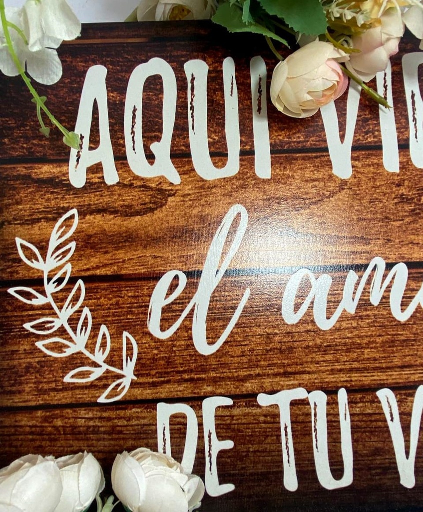 Letrero Cuadro Pajes Boda Decoración Celebracion - 40x30cm