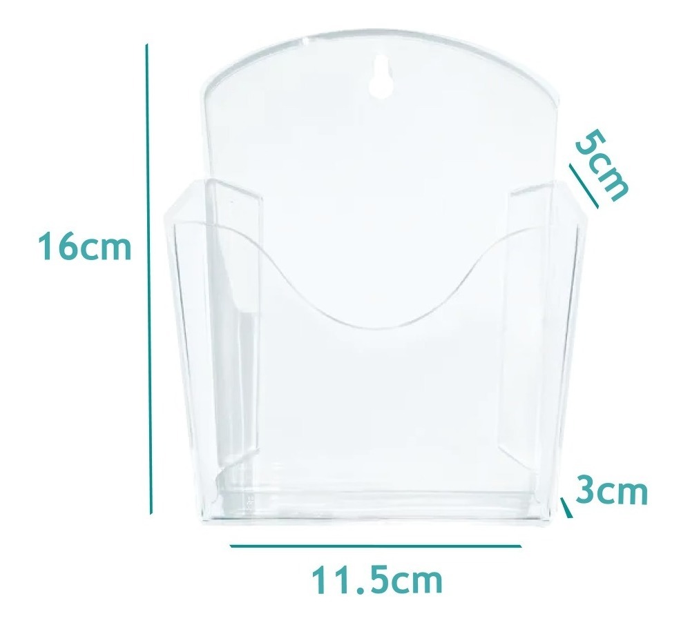 Porta Postal, Acrílico De 3mm 10x10 Cm