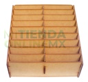 Caja Organizador Exhibidor Mdf Para 18 Teléfono Pack 6