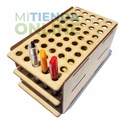 Porta Plumones De Mdf Para 50 Crayola Super Tips M2