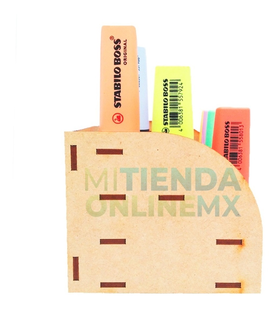 Organizador Para 24 Stabilo Boss Mdf 3mm