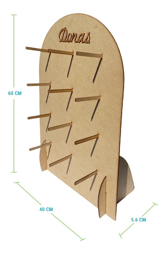 Porta Donas Para Candy Bar, Donuts Mesa De Postres  Mod.2