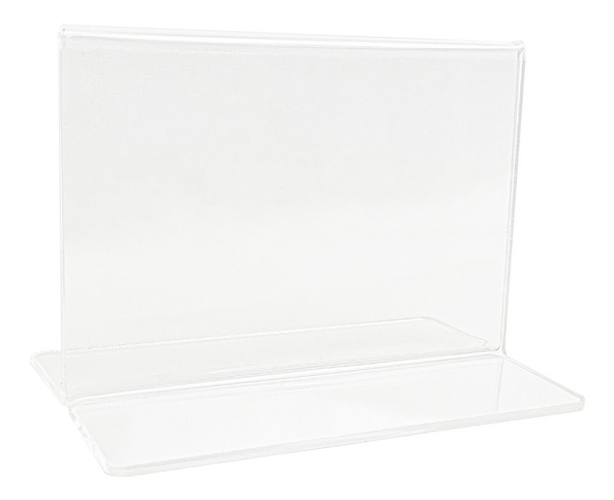 Porta Menu Doble Restaurant Publicidad Horizontal Pack 15