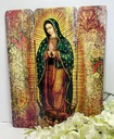 Cuadro Virgen Guadalupe Impresión Directa En Mdf 30x25cm