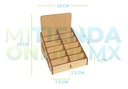 Organizador Exhibidor 12 Cajetillas Cigarro Horizontal Mdf