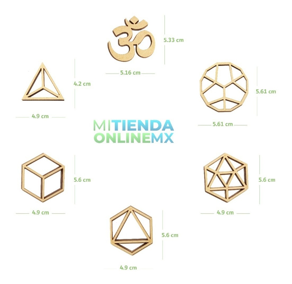 Cuadro Cubo Metatrón 3d Decoración Muro Pared Mdf