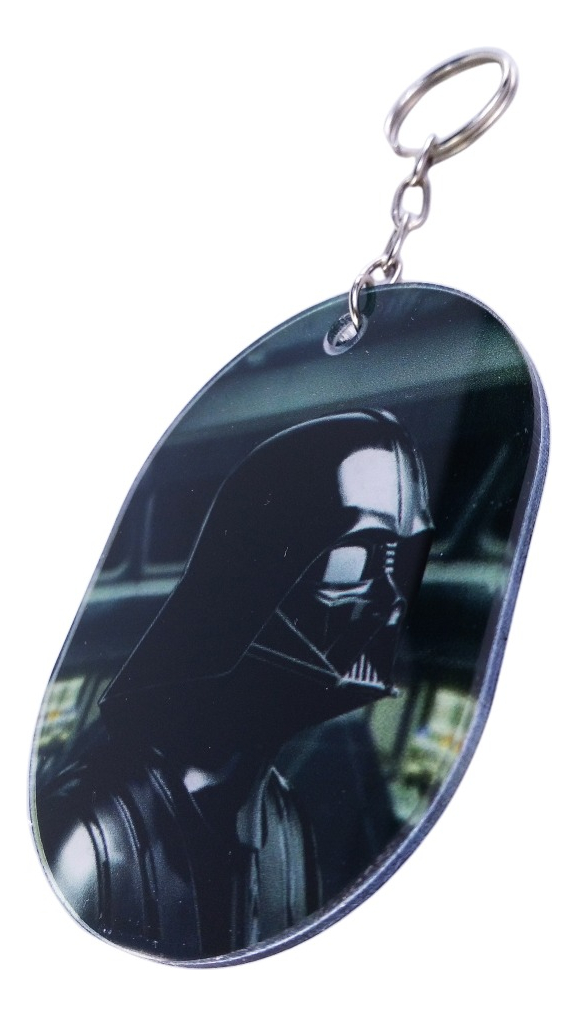 Juego De Llaveros Doble Vista Acrílico Impreso