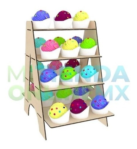 Candy Bar Mesa De Postres Dulces Fiesta Xv Años Mdf Kit H