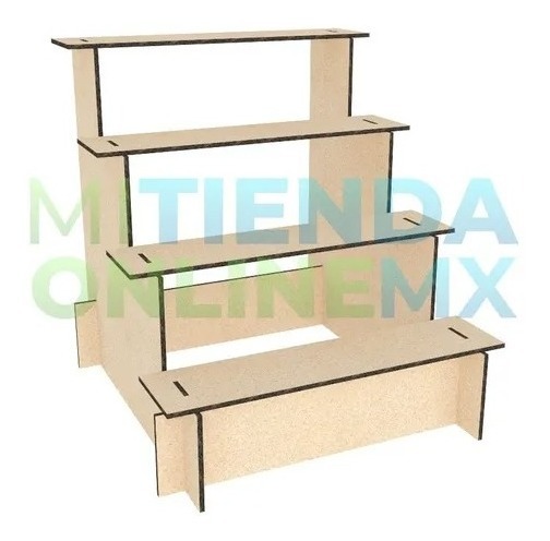 Candy Bar Mesa De Postres Dulces Fiesta Xv Años Mdf Kit H