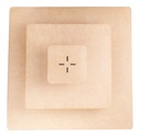 Base Cuadrada De 3 Pisos Para Cupcakes Exhibidor Pastel Mdf