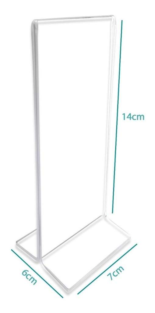 Porta Menú  Acrílico Doble Vista Restaurant 14x10.5 Pack12ud