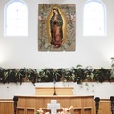 Cuadro Virgen Guadalupe Impresión Directa En Mdf 30x25cm M02