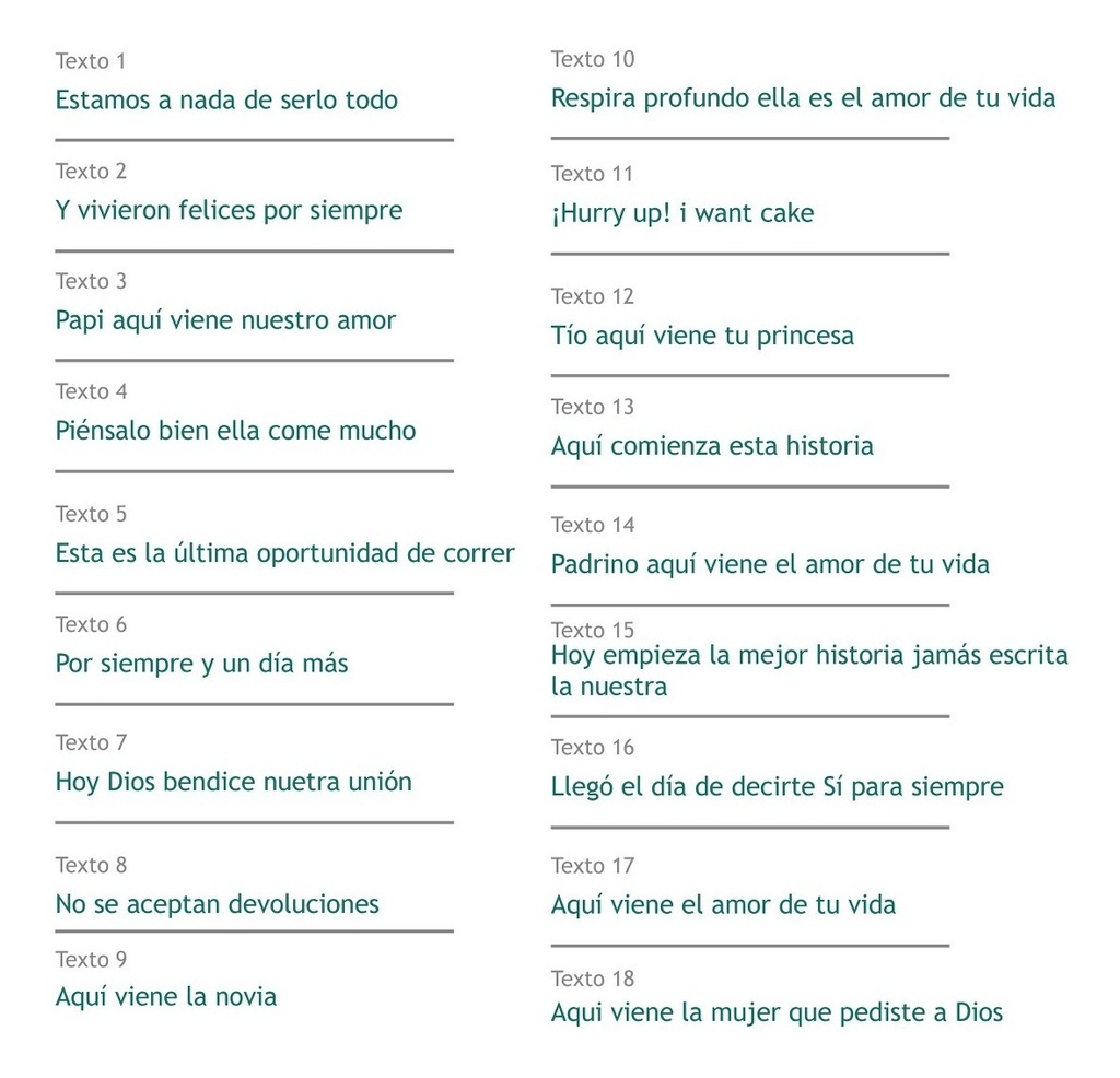 Letrero Cuadro Paje Boda Decoración 40x30cm  Crea Tu  Diseño