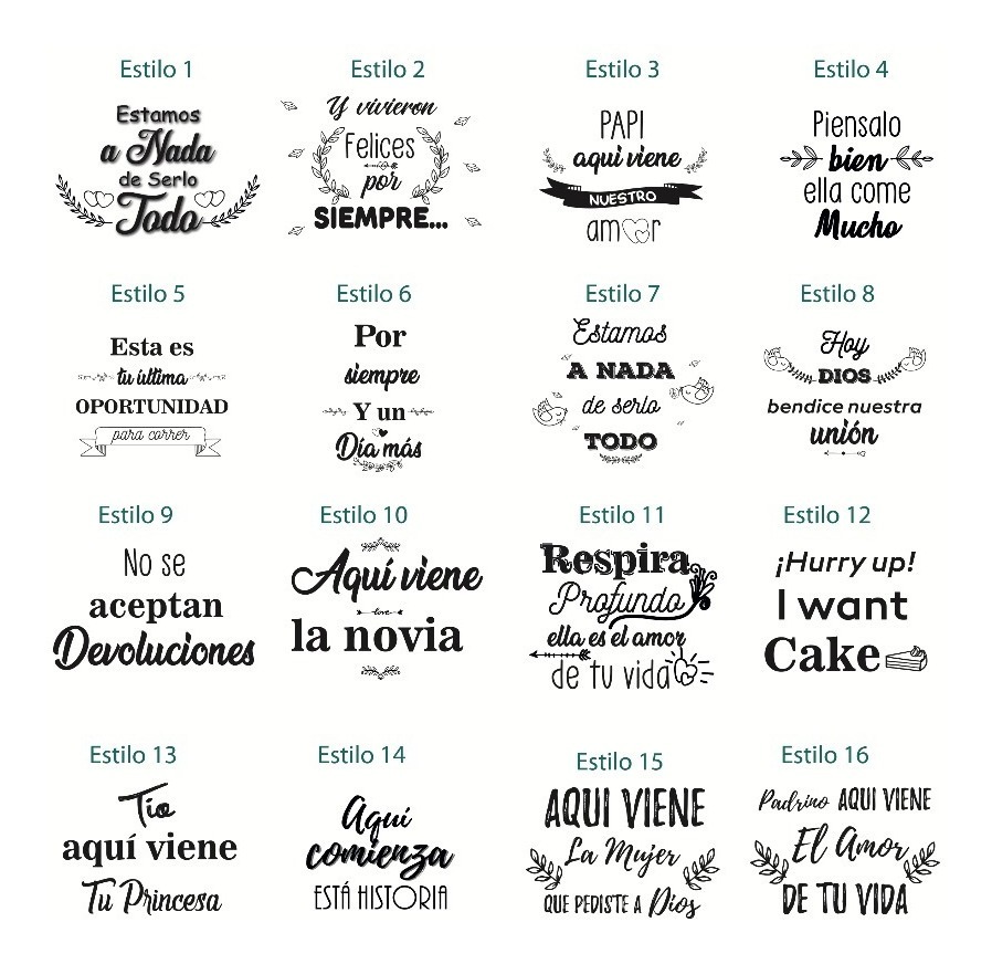 Letrero Cuadro Paje Boda Decoración 40x30cm  Crea Tu  Diseño