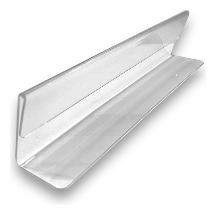 Porta Nombre, Acrílico De 2mm 23x5 Cm Pack 20