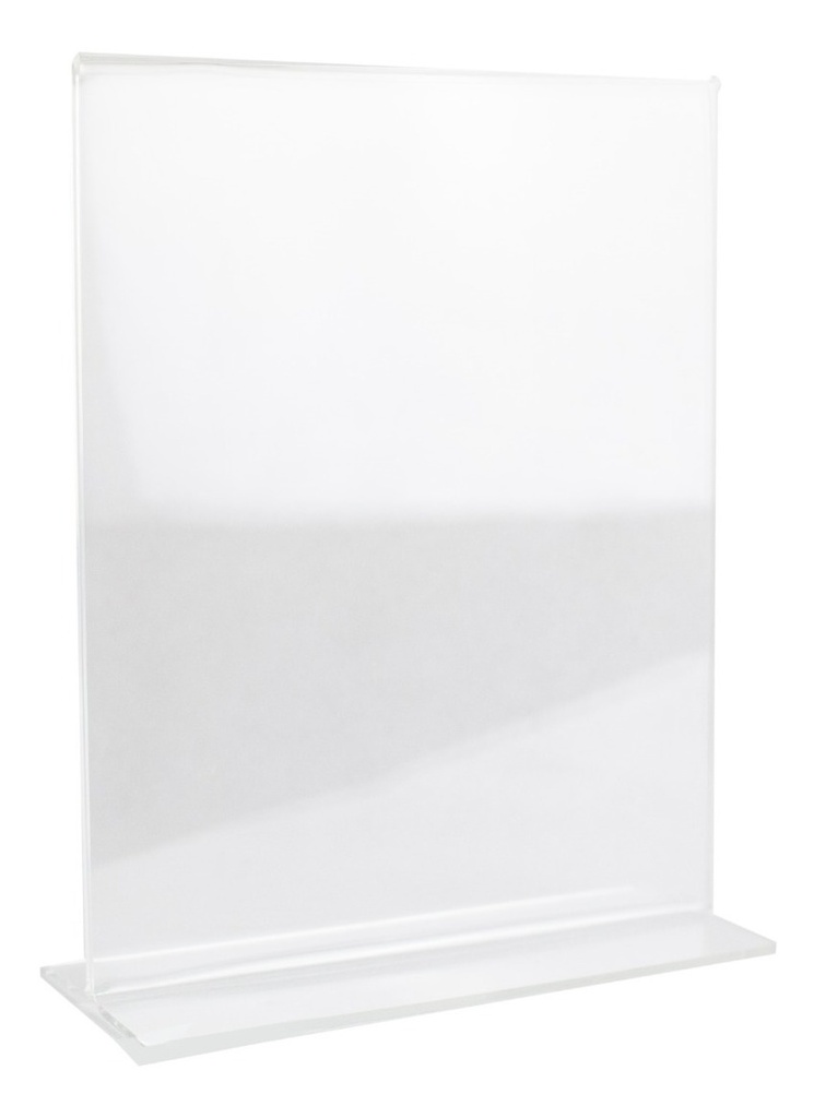 10 Porta Menu Acrílico  Restaurantes Carta Vertical