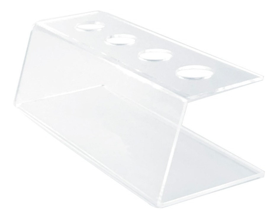 Exhibidor Soporte Para 4 Conos De Helado Acrílico 3mm