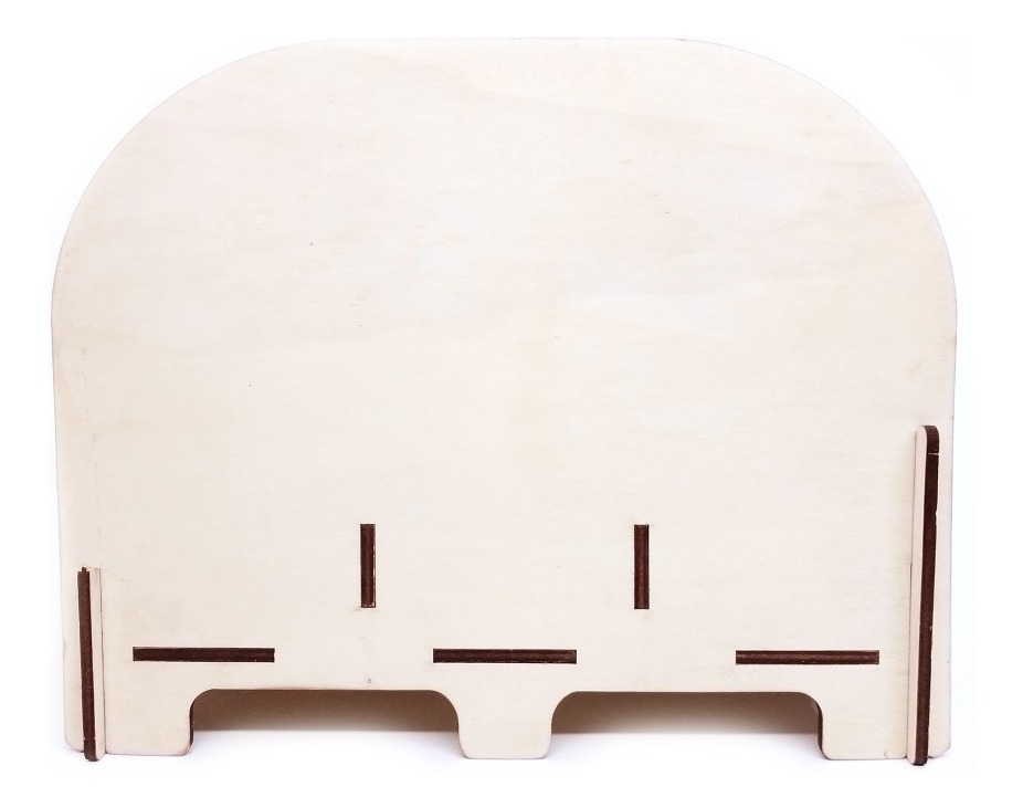 Organizador Expositor Exhibidor Multiusos Triplay  M01