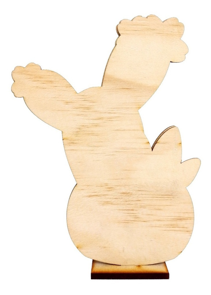 Cuadro Decorativo Cactus Oficina Hogar Triplay