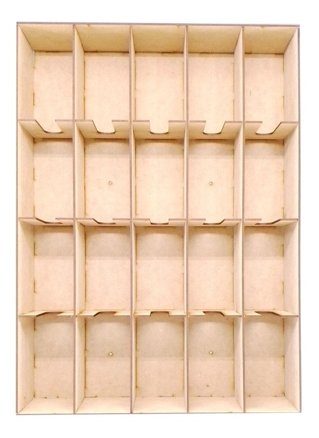 Caja Organizador Exhibidor Para 60 Cajetillas Cigarro Pared