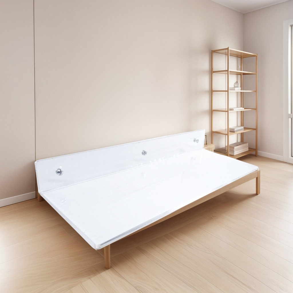 Repisa Estante Flotante De Acrílico 6mm Para Pared