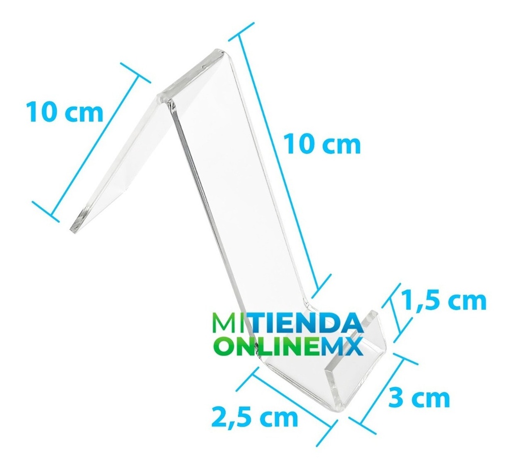 Exhibidor Celular En Acrílico 3mm (pack De 30)