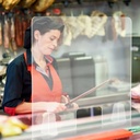 Mampara Proteccion Protectora Anticontagio 60x60cm Economica