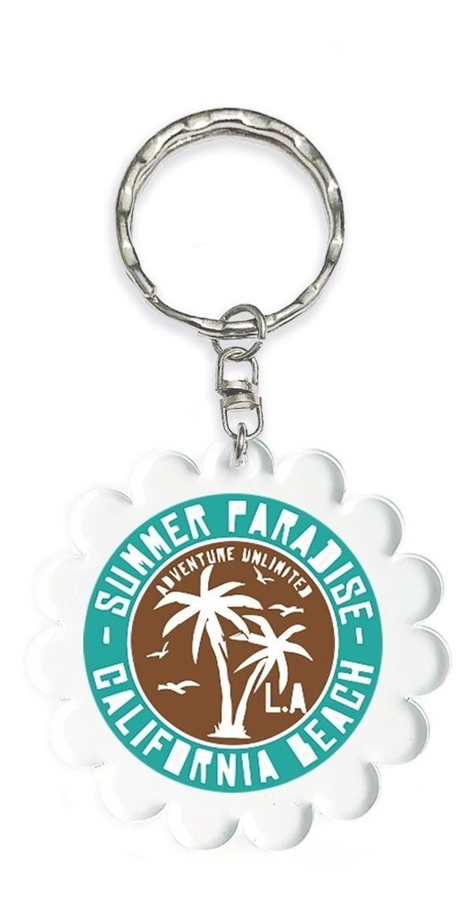 50 Llaveros Personalizados Impreso Doble Vista Contra Agua