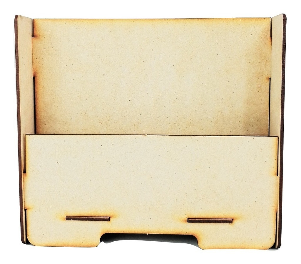 Caja Organizador Exhibidor Mdf Para 10 Tablet