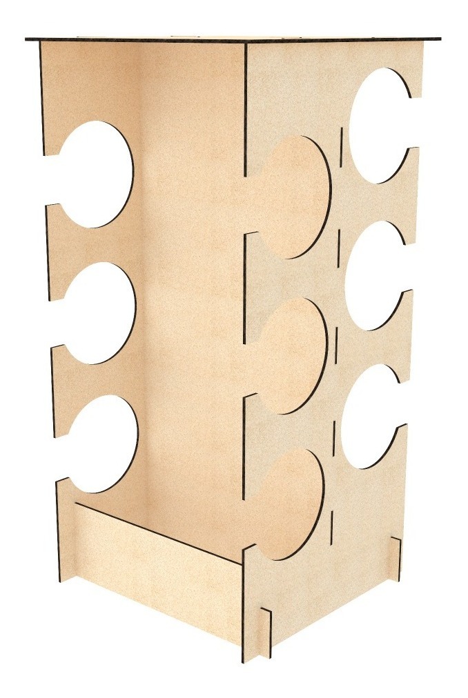 Cavas, Soportes Para Botellas De Vino Para 6 