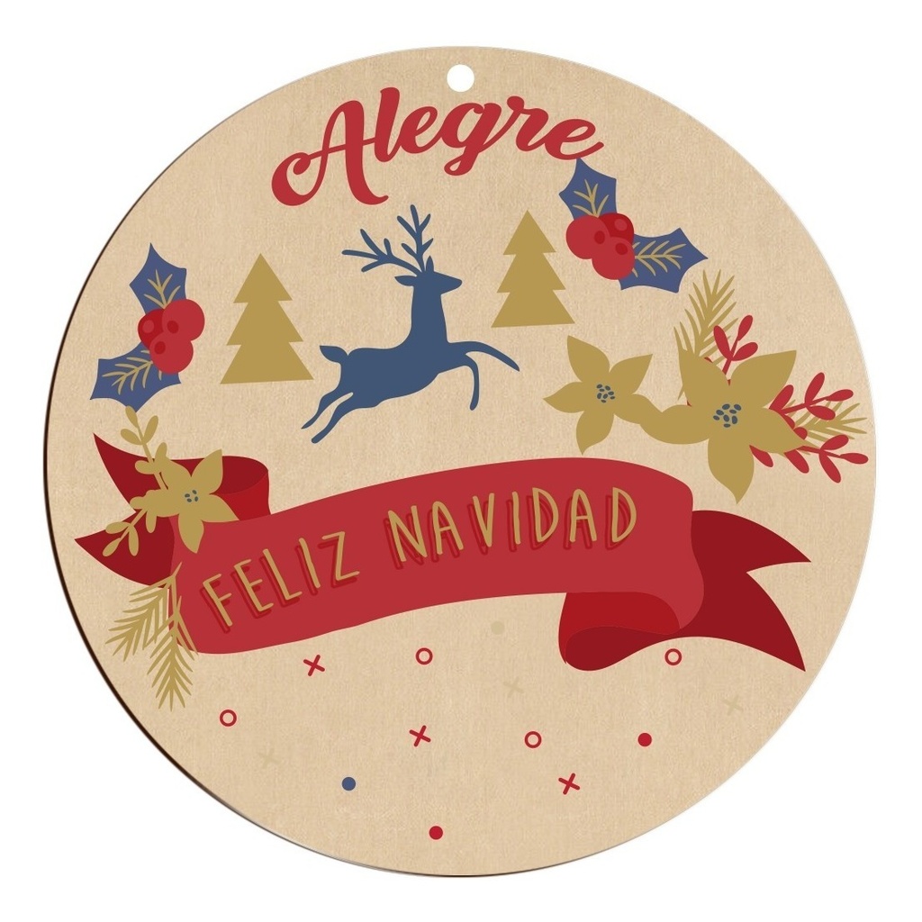 Kit 12 Esferas Navidad Artesanal 10cm