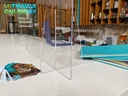 Mampara Anticontagios. 90x60 Cm. Grosor 3 Mm