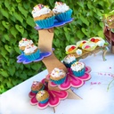 Kit Mesa Dulces Candybar Mini En Mdf Impreso Alta Calidad M1