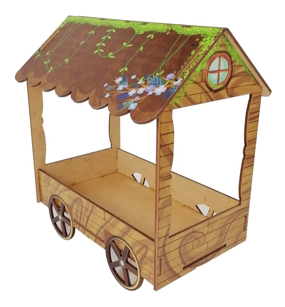 Kit Mesa Dulces Candybar Mini En Mdf Impreso Alta Calidad M1